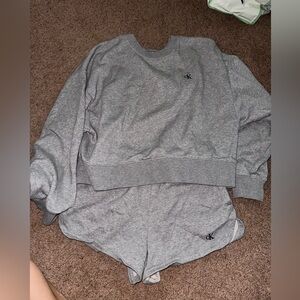Calvin Klein sweat short set